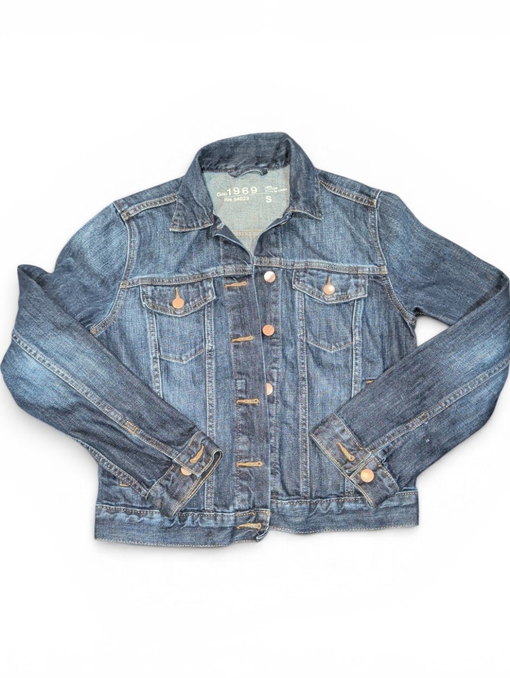 GAP•1969 Dark Wash Denim Jacket